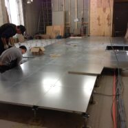 14.アークテック新目黒ショールーム情報4 床施工風景その２NEWS FROM THE SITE2
